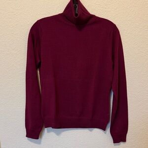 Brooks brother Burgundy Turtleneck Sweater NWOT